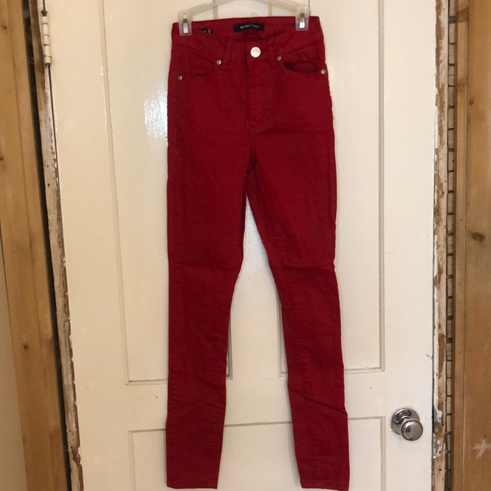 Bluenotes red skinny jeans